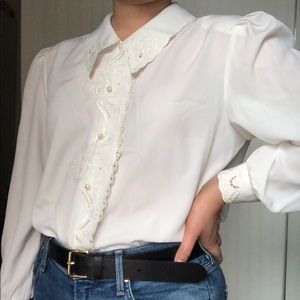 Vintage button-front shirt